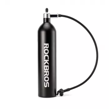 ROCKBROS Tubeless Tyre Inflator Compressed Air Tank 1,2L 200 PSI - Black