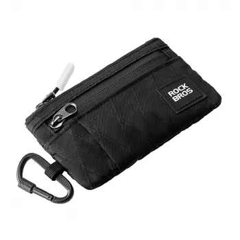 ROCKBROS Travel Wallet with Carabiner - Black