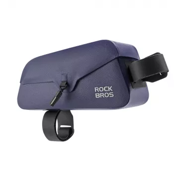 ROCKBROS Bicycle Frame Bag 0.9L Waterproof Magnetic Closure Blue