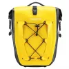 ROCKBROS Bicycle Pannier Bag 25-32L Waterproof Yellow