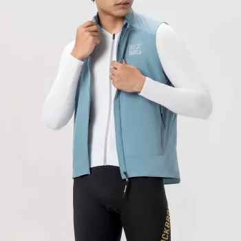 ROCKBROS Windproof Cycling Vest YDMJ003 Spring/Autumn Size XL Blue