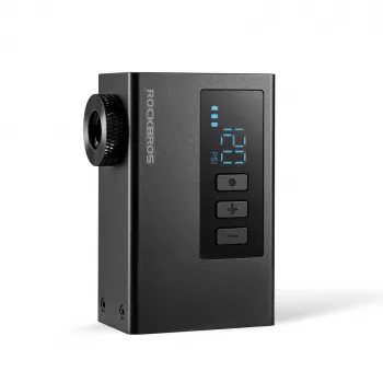 ROCKBROS AS240 PRO Cordless Air Pump, 120 PSI Compressor, 420 mAh, Black