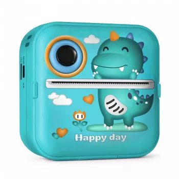 Wozinsky WDT-04 Kids Camera with Thermal Printer - Green