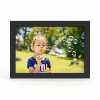 WOZINSKY WRC-32 10.1 inch Digital Photo Frame with Frameo App, 32GB, Black