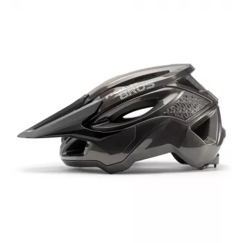 ROCKBROS LK-99 Mountain Bike Helmet with Adjustable Visor and Magnetic Buckle 58-62 cm - Titanium Grey