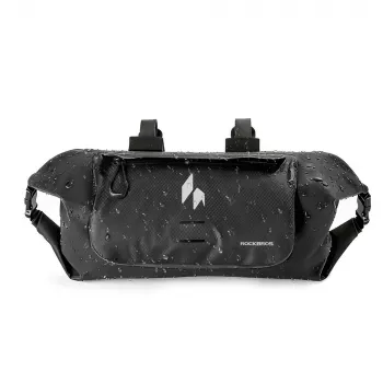 Rockbros AS-154 Front Handlebar Bag, Waterproof, 8 L, Black