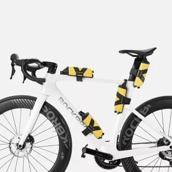 Rockbros AS-161 Waterproof Down Tube Bag, 1 L, Yellow