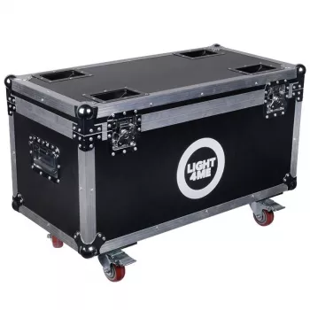 CASE4ME CC80 Cable Case - Aluminium Frame, ABS Panels, Black, Lockable, with Dividers