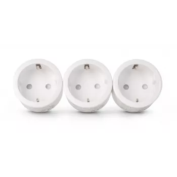 ENTAC Wireless Socket Set 3-Pack White
