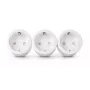 ENTAC Wireless Socket Set 3-Pack White