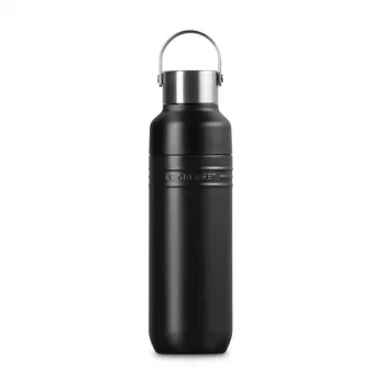 Le Creuset On The Go Water Bottle Matt Black 500 ml