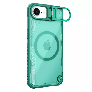 Nillkin Iceblade Prop Magnetic Case with Stand for iPhone 16e / 17e - Green