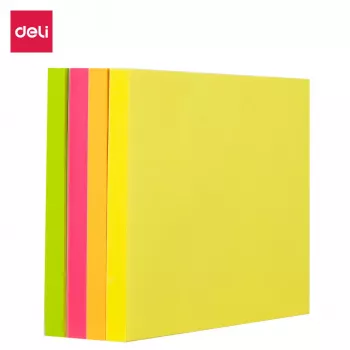 Deli Stick Up Sticky Notes EA03003 400 Sheets Mixed Colours 76x76 mm