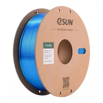 Esun Silk PLA Filament 1.75mm Cyan 1kg