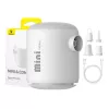 Baseus PocketGo Portable Air Compressor - White