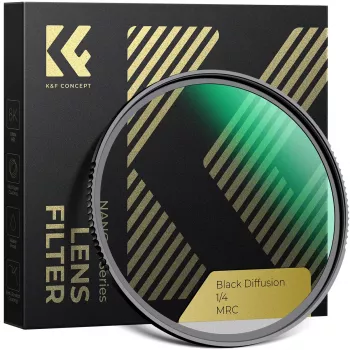 K&F Concept HD Black Diffusion 1/4 Filter 49mm, KF01.1476