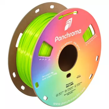 Polymaker Panchroma PLA Silk 3D Printer Filament, 1.75mm, 1kg, Lime