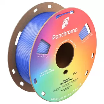 Polymaker Panchroma PLA Silk 3D Printer Filament, 1.75mm, 1kg, Periwinkle