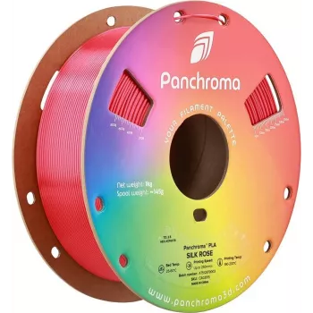 Polymaker Panchroma PLA Silk Filament 1.75mm, Rose, 1kg