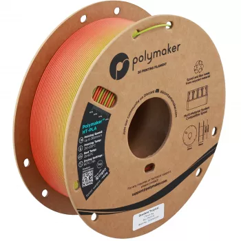 Polymaker HT-PLA 3D Printer Filament, 1.75 mm, 1 kg, Gradient Tropical