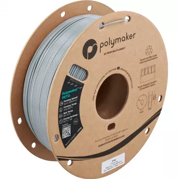 Polymaker PETG 3D Printer Filament, 1.75mm, 1kg, Grey