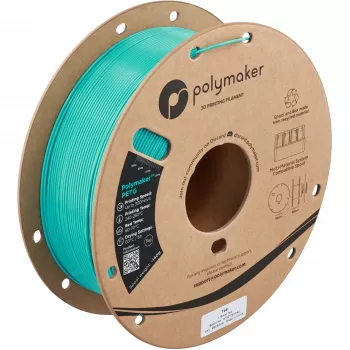 Polymaker PETG 3D Printer Filament, 1.75mm, 1kg, Teal (PB05009)