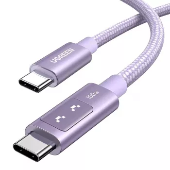 UGREEN Uno L509 USB-C to USB-C Cable, 100W, 2m, Purple