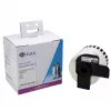 G&G Continuous Label Roll 62mm x 30.48m Black on White Compatible with Brother DK-22205