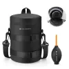 KF Waterproof Camera Lens Pouch XL 23.5 x 11.5 cm Black KF13.203