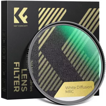 K&F Concept 49mm White Diffusion Filter 1/4 HD Nano-Coating