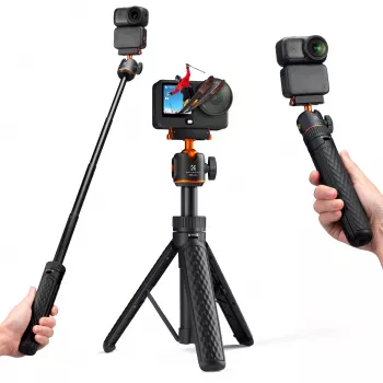Mini Tripod Selfie Stick 65 cm 360° Head for DJI Osmo Nano / Action 6 / Kf09.181
