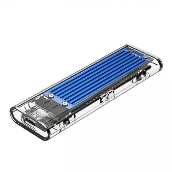 ORICO TCM2-C3 M.2 NVMe SSD Enclosure USB-C 10 Gbit/s - Blue