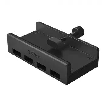 ORICO MH4PU Clamp-on USB 3.0 Hub 4x USB-A 3.0 - Black