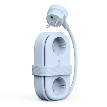 ORICO AP3 65W GaN Power Strip 6-in-1, 2x AC + 2x USB-A + 2x USB-C, Blue