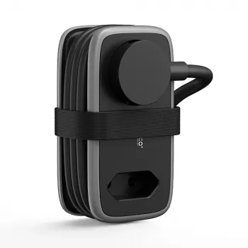 ORICO APP 15.5W 5-in-1 Power Strip with 2x AC, 2x USB-A, 1x USB-C - Black