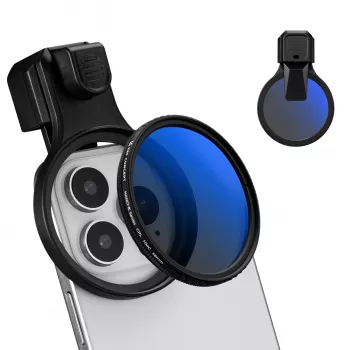 KF Circular Polarizer CPL Filter 58mm Clip-On for Smartphone KF15.0024