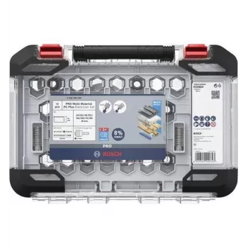 Bosch Professional Progressor Multi Material PC Plus Hole Saw Set 11-Piece