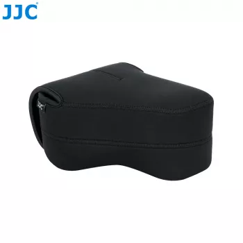 JJC Neoprene Camera Bag for Large DSLR with Lens - Black (OC-MC3BK)