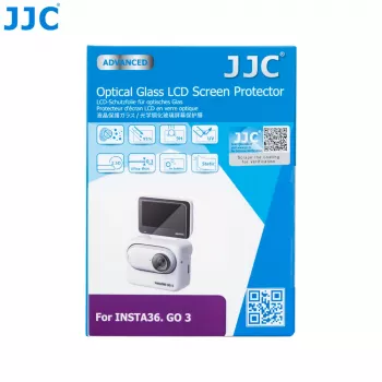 JJC GSP-GO3 Tempered Glass Screen and Lens Protection Set for Insta360 GO 3