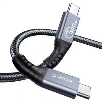 ORICO Thunderbolt 4 Cable USB-C 40 Gbit/s 8K60Hz PD 100W 2m Black