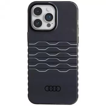 Audi IML MagSafe Case for iPhone 14 Pro Max 6.7 inch Black Hard Case AU-IMLMIP14PM-A6/D3-BK