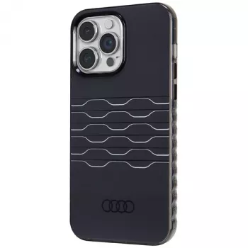 Audi IML MagSafe Case for iPhone 14 Pro Max 6.7 inch Black Hard Case AU-IMLMIP14PM-A6/D3-BK
