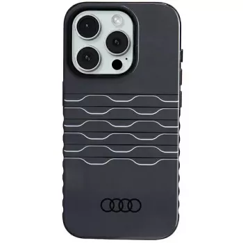 Audi IML MagSafe Case for iPhone 15 Pro 6.1 Black Hard Case