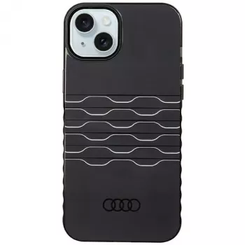 Audi IML MagSafe Case for iPhone 15 Plus / 14 Plus 6.7 Black Hard Case