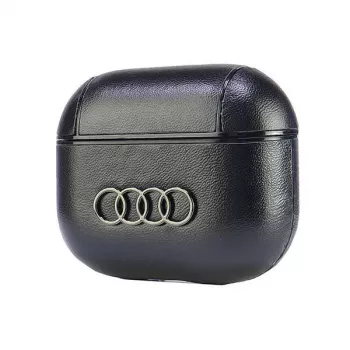 Audi Leather Big Logo AirPods 3 Case Black AU-AP3-GT/D3-BK