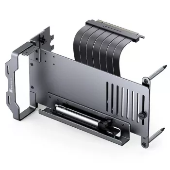 Jonsbo A50 Vertical GPU Mount Kit, PCIe 5.0 Riser Cable 175 mm, Grey (A50 GRAY)