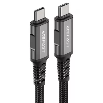ACEFAST C1-09 USB-C to USB-C USB4 PD3.1 5A 1m Cable - Grey/Black