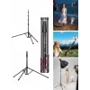 ULANZI T230 2-in-1 Light Stand and Monopod 2.3m 5 kg Aluminium Alloy Black