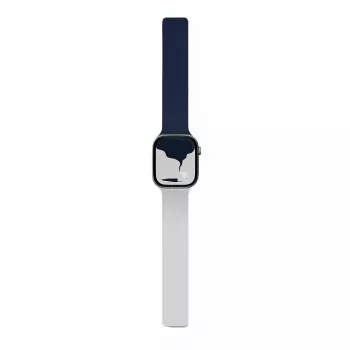 Moft Snap Duo Reversible Band for Apple Watch 1-5/6/7/8/9/10/11/SE/SE 2/SE 3/Ultra/Ultra 2/Ultra 3 (42/44/45/46/49 mm) Navy Blue / Misty Cove