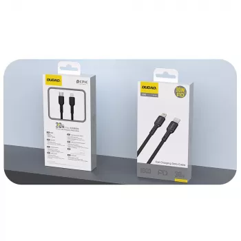 Dudao L9X USB-C to Lightning Cable 2m Black